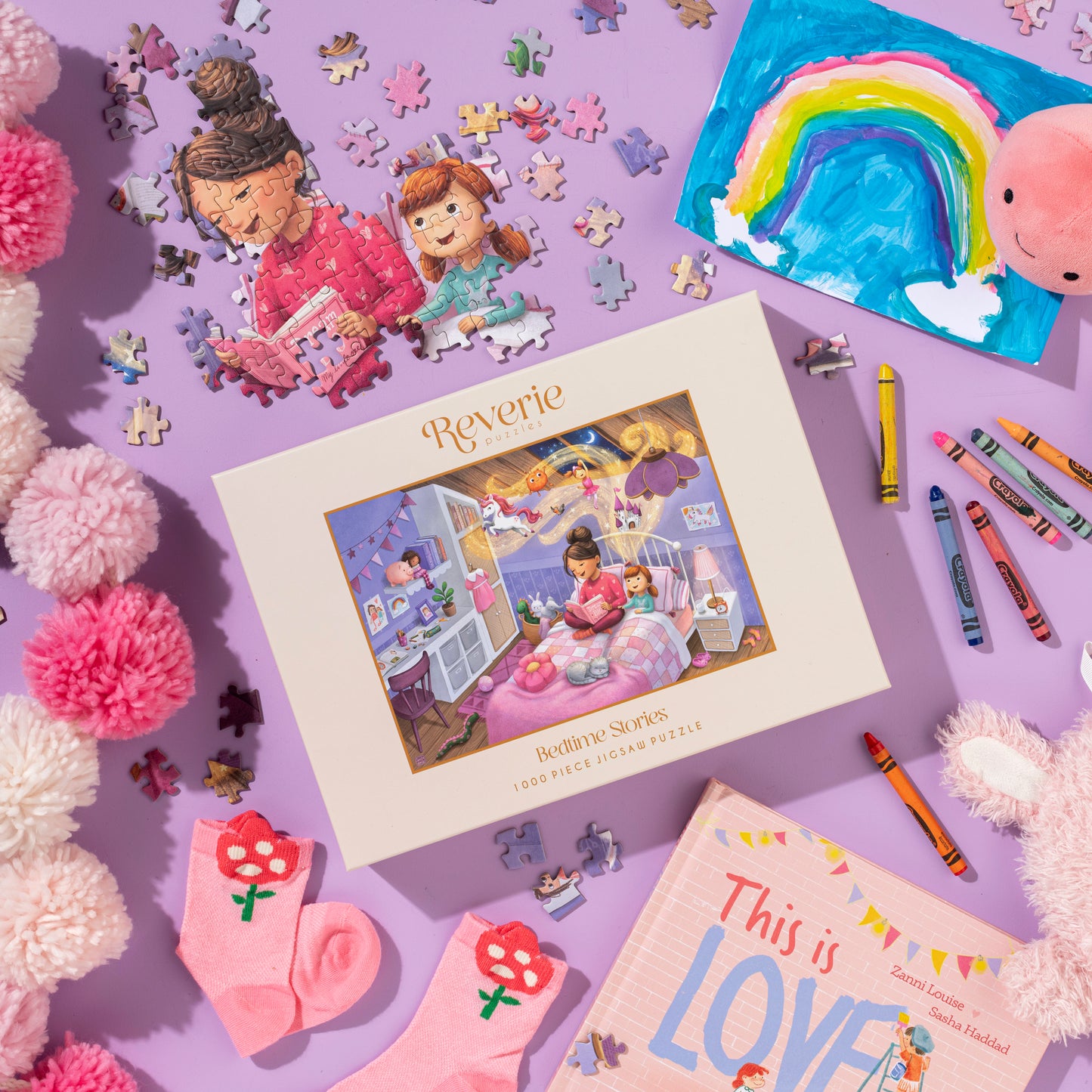 Bedtime Stories Jigsaw Puzzle (1000 Pieces)