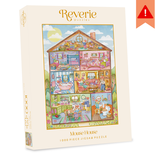 Mouse House Jigsaw Puzzle (1000 Pieces) ***DAMAGED BOX***