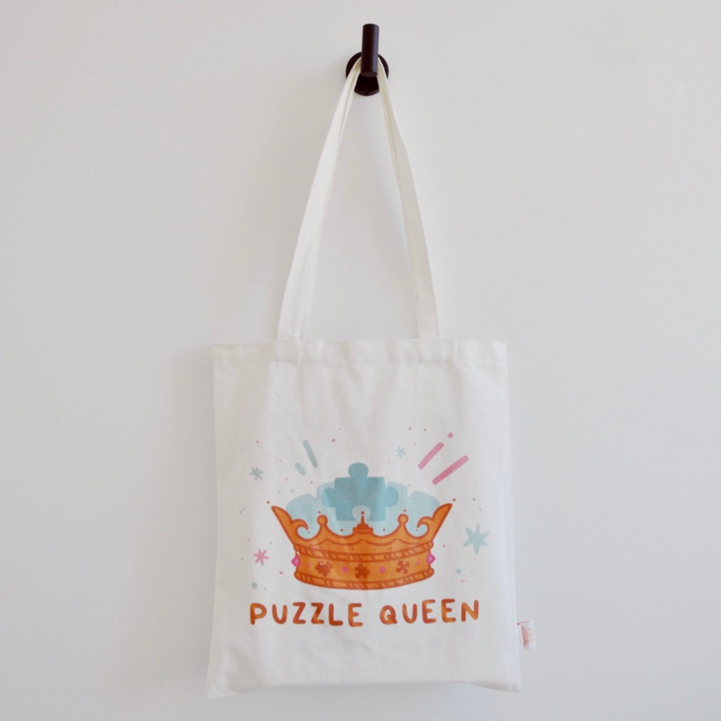 Puzzle Queen Tote Bag