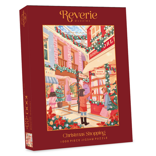 Christmas Shopping Jigsaw Puzzle (1000 Pieces)