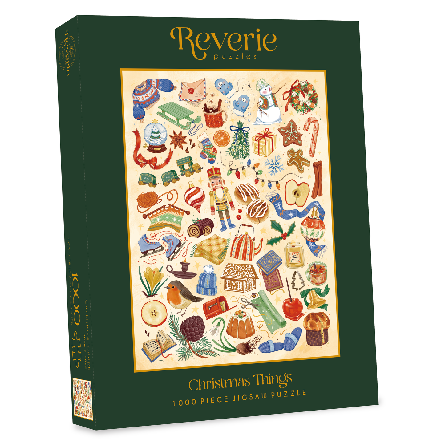 Christmas Things Jigsaw Puzzle (1000 Pieces)