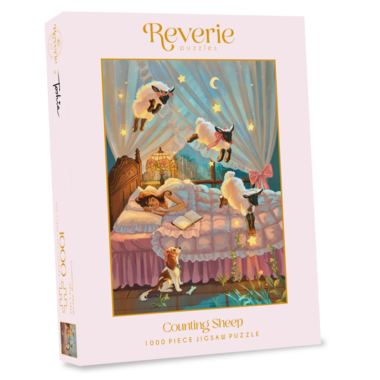 Counting Sheep Jigsaw Puzzle (1000 Pieces)