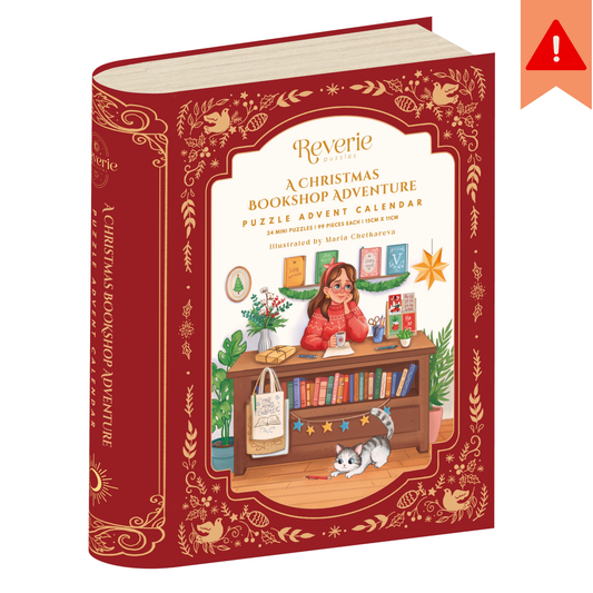 A Christmas Bookshop Adventure Puzzle Advent Calendar ***DAMAGED BOX***