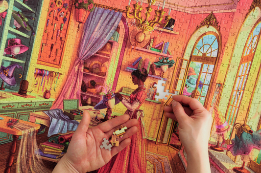 Milliner's Workshop Jigsaw Puzzle (1000 Pieces)