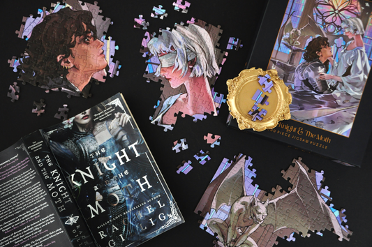 The Knight & The Moth Jigsaw Puzzle (1000 Pieces) - Officially Licensed || The Stonewater Kingdom