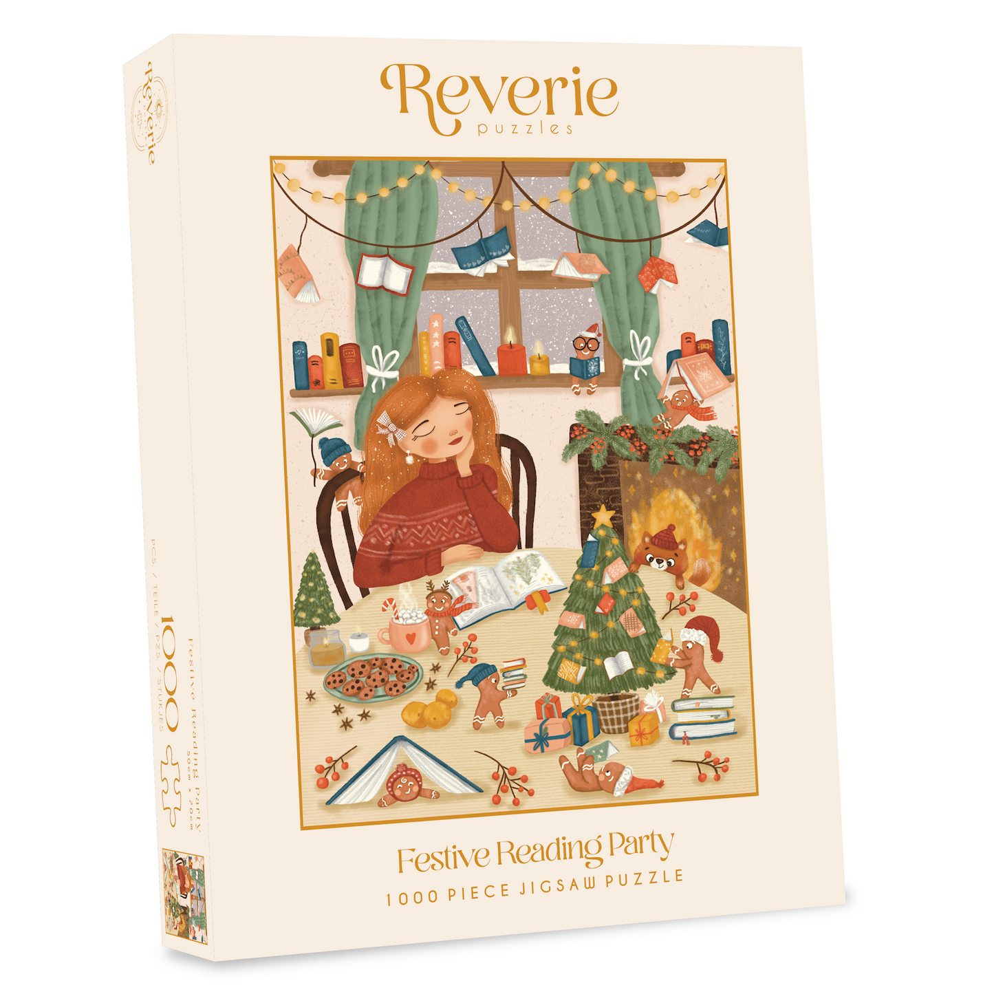 Festive Reading Party Jigsaw Puzzle (1000 Pieces)