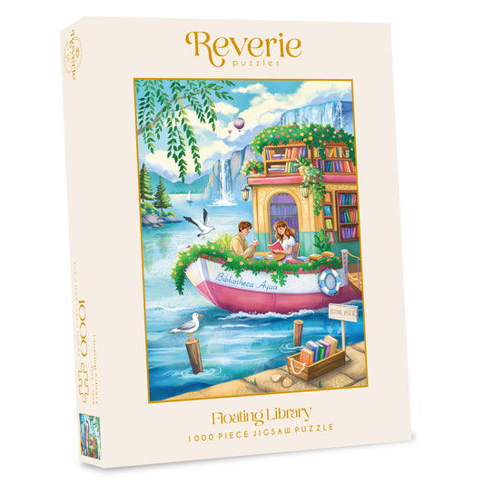 Floating Library Jigsaw Puzzle (1000 Pieces)
