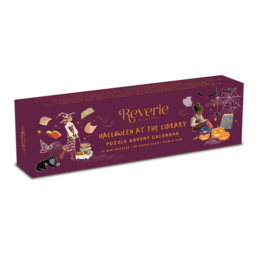 [PRE-ORDER] Halloween At The Library Puzzle Advent Calendar