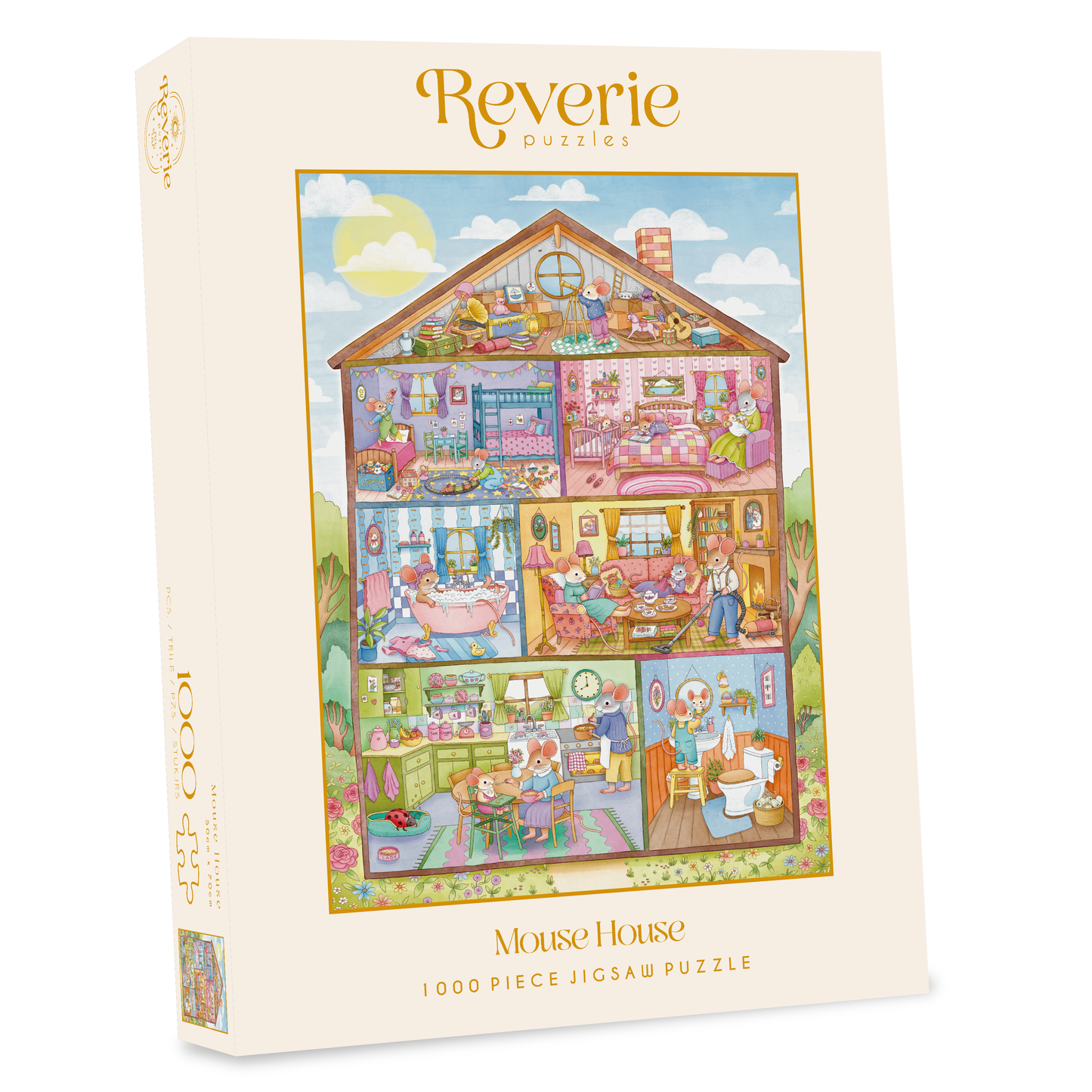 Mouse House Jigsaw Puzzle (1000 Pieces)