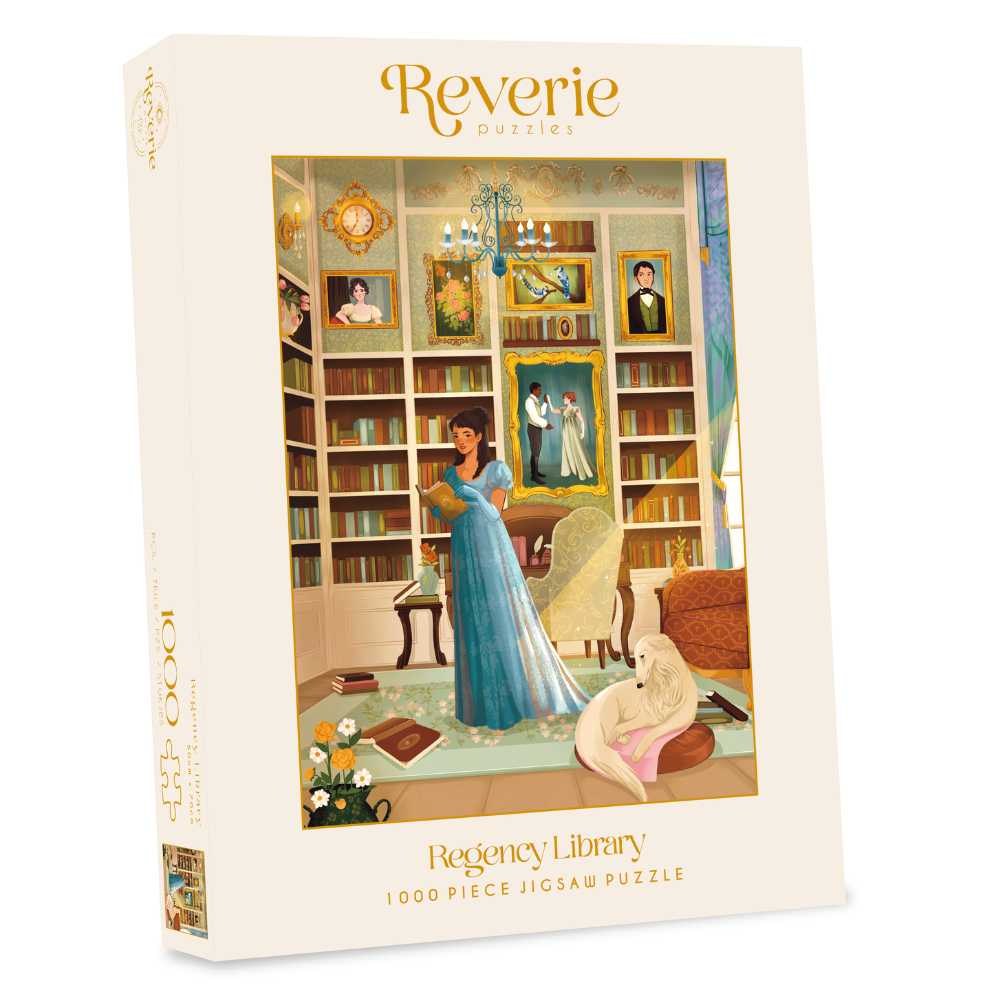 Regency Library Jigsaw Puzzle (1000 Pieces)