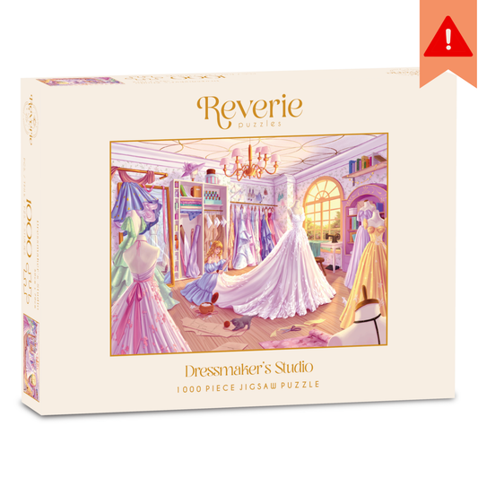Dressmaker's Studio Jigsaw Puzzle (1000 Pieces) ***DAMAGED BOX***