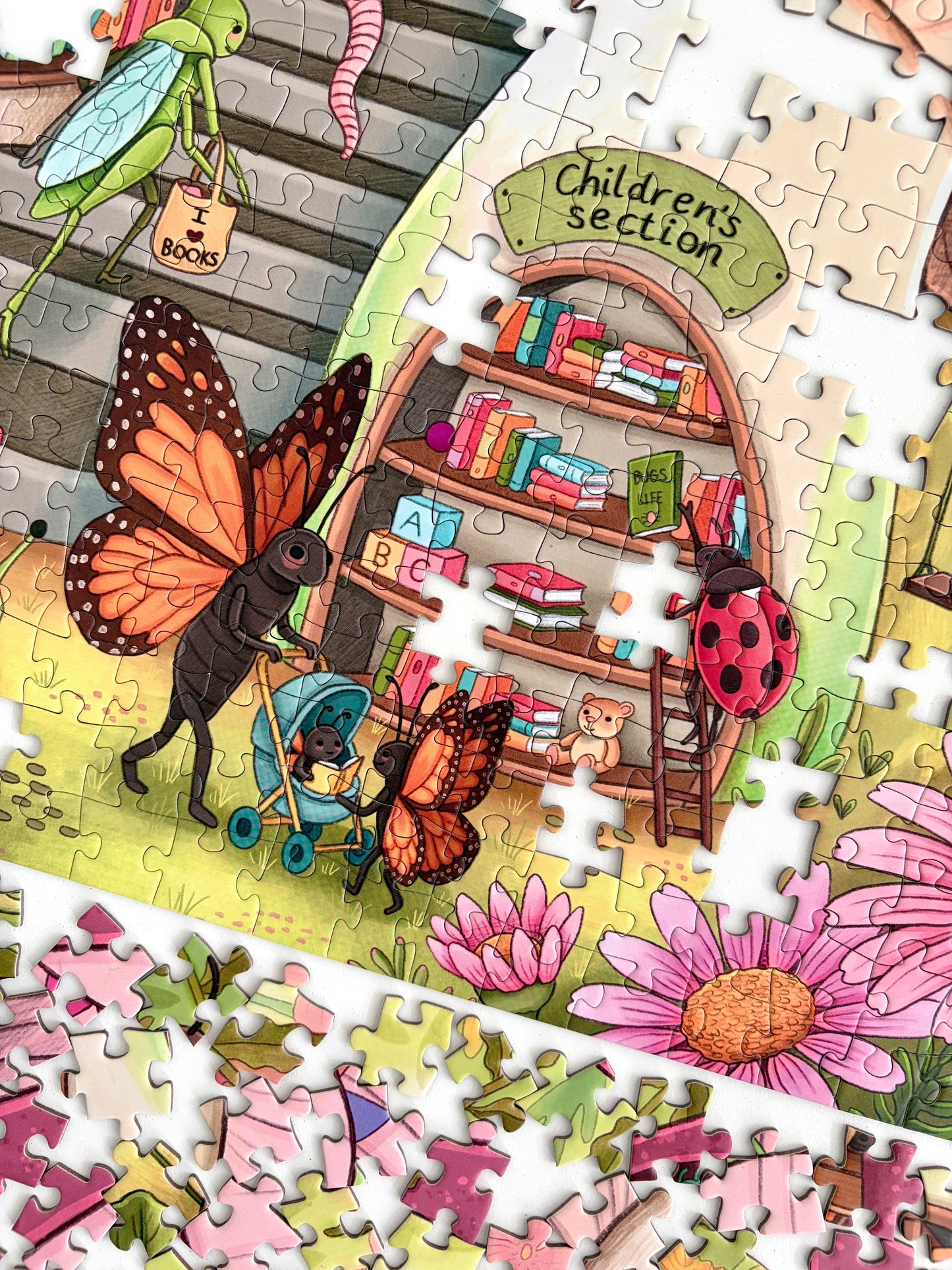 Mushroom Library Jigsaw Puzzle (1000 Pieces)