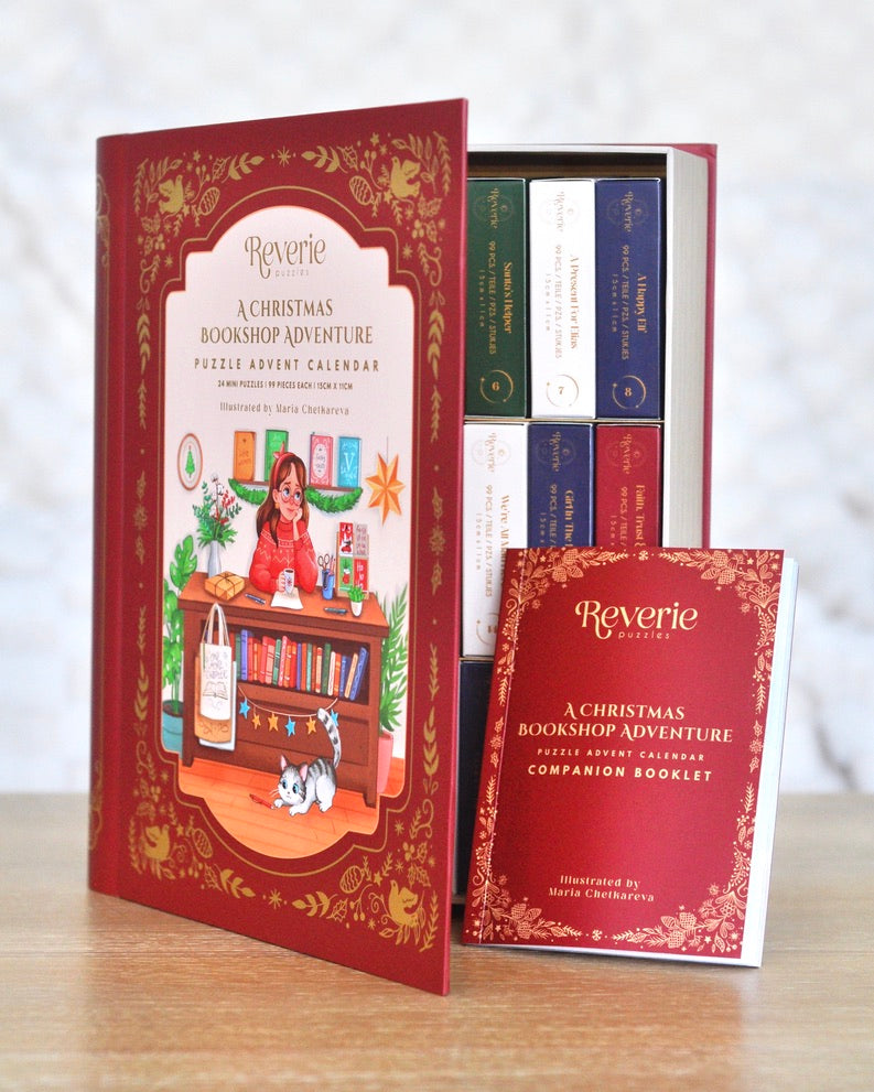 A Christmas Bookshop Adventure Puzzle Advent Calendar