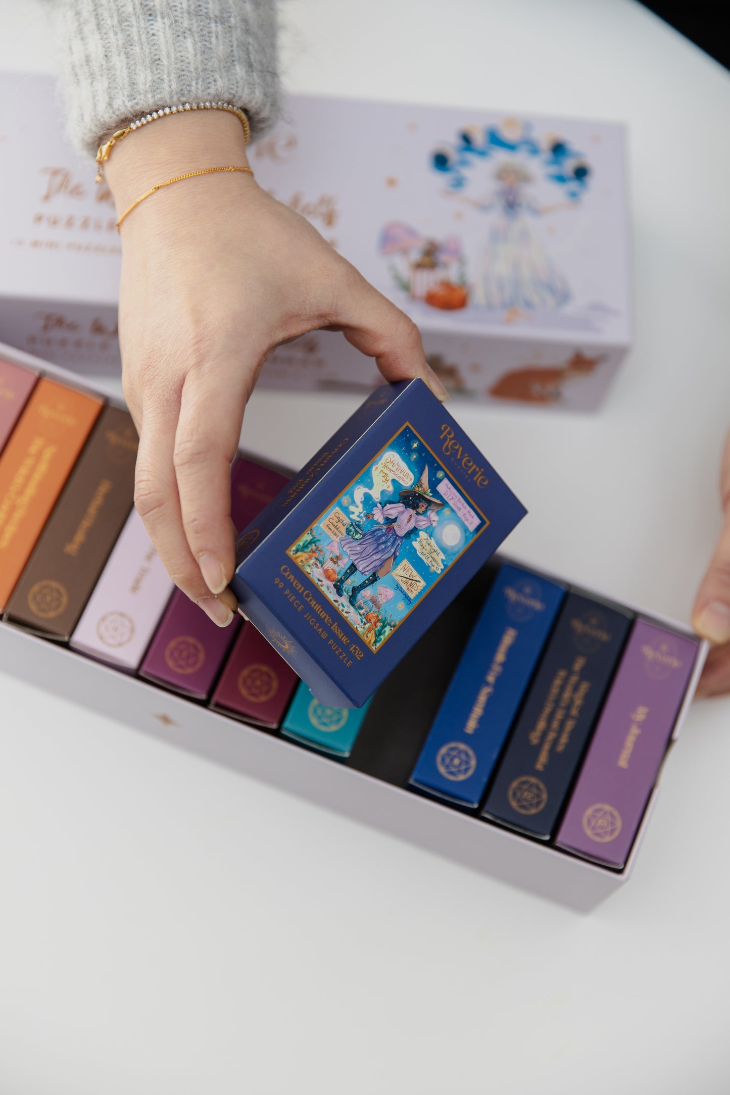 The Witch's Bookshelf Puzzle Advent Calendar