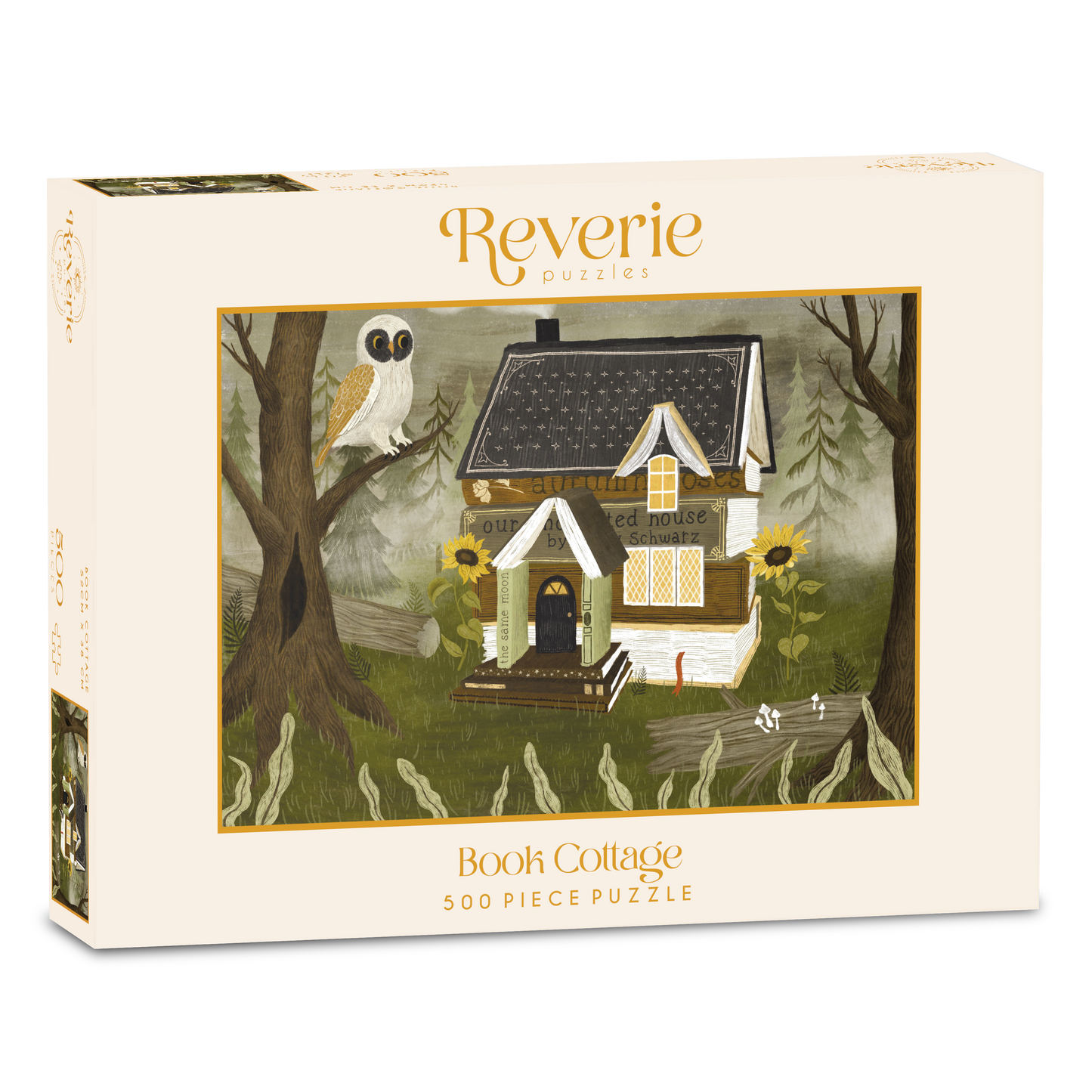 Book Cottage Jigsaw Puzzle (500 Pieces)