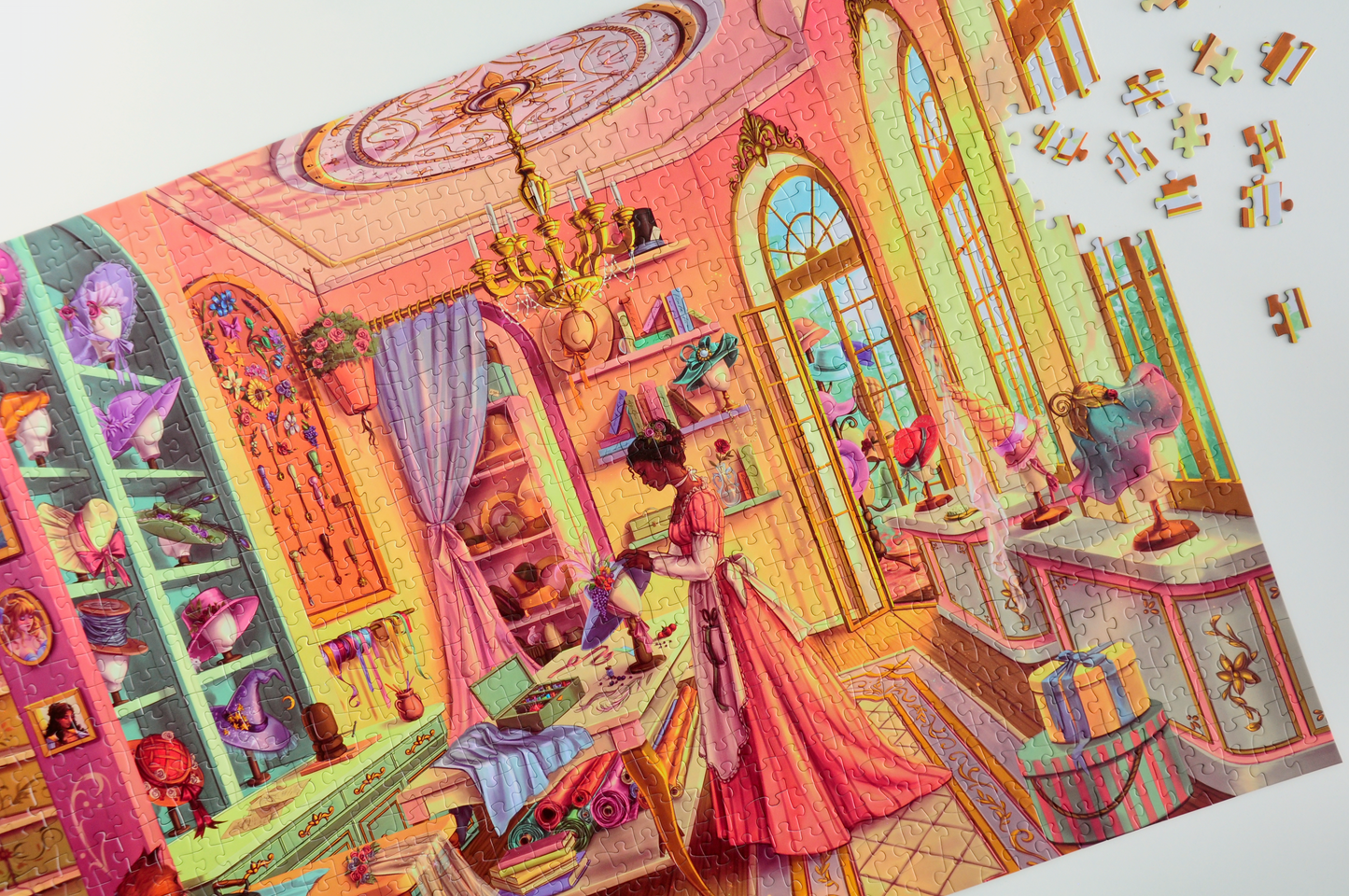 Milliner's Workshop Jigsaw Puzzle (1000 Pieces)
