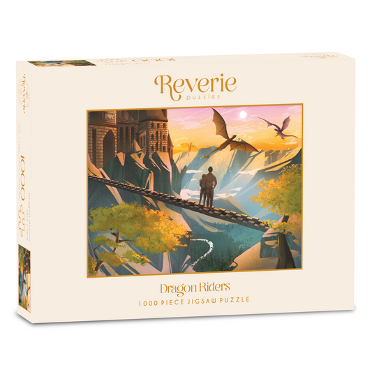 Dragon Riders Jigsaw Puzzle (1000 Pieces) - Officially Licensed || Fourth Wing