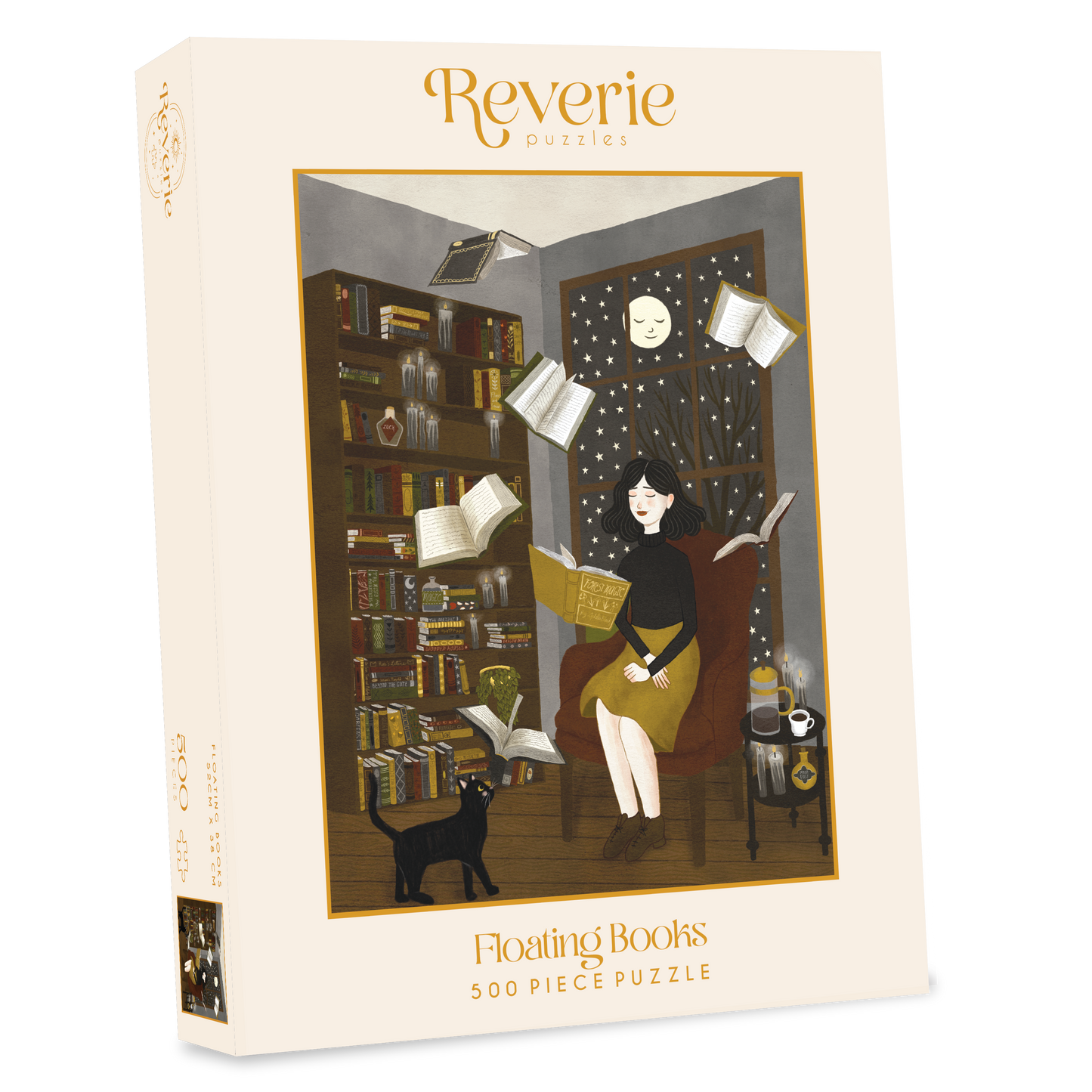 Floating Books Jigsaw Puzzle (500 Pieces)