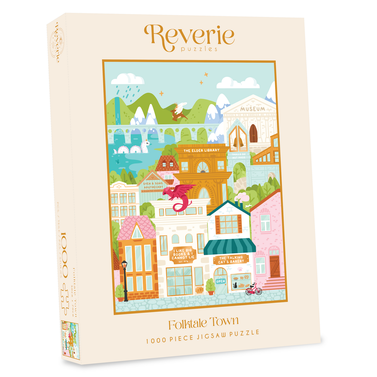 Folktale Town Jigsaw Puzzle (1000 Pieces)