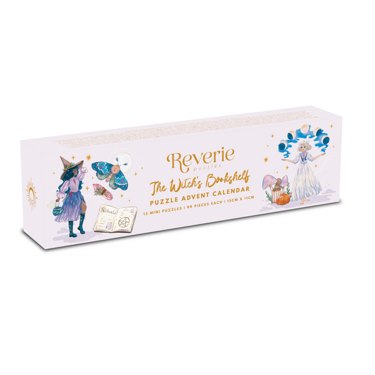The Witch's Bookshelf Puzzle Advent Calendar