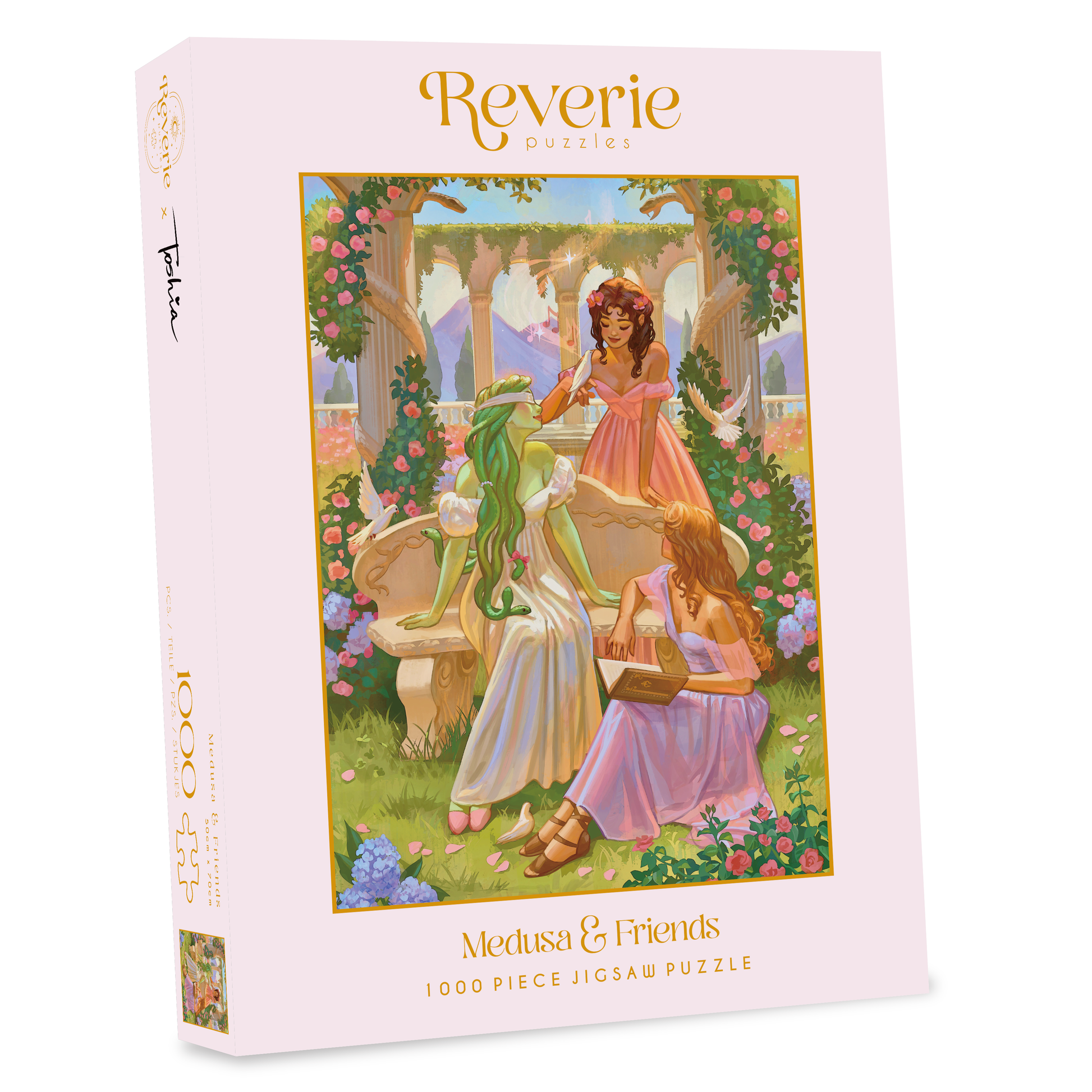 Medusa And Friends Jigsaw Puzzle (1000 Pieces) – Reverie Puzzles Medusa And Friends Jigsaw Puzzle (1000 Pieces) – Reverie Puzzles