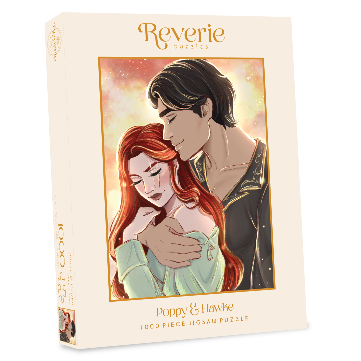 Poppy & Hawke Jigsaw Puzzle (1000 Pieces) - Officially Licensed || FBAA - From Blood and Ash