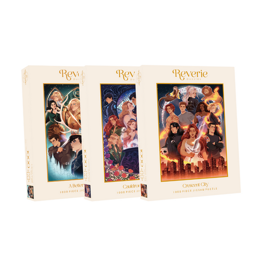 Sarah J. Maas 3 x 1000 Piece Officially Licensed Jigsaw Puzzle Bundle
