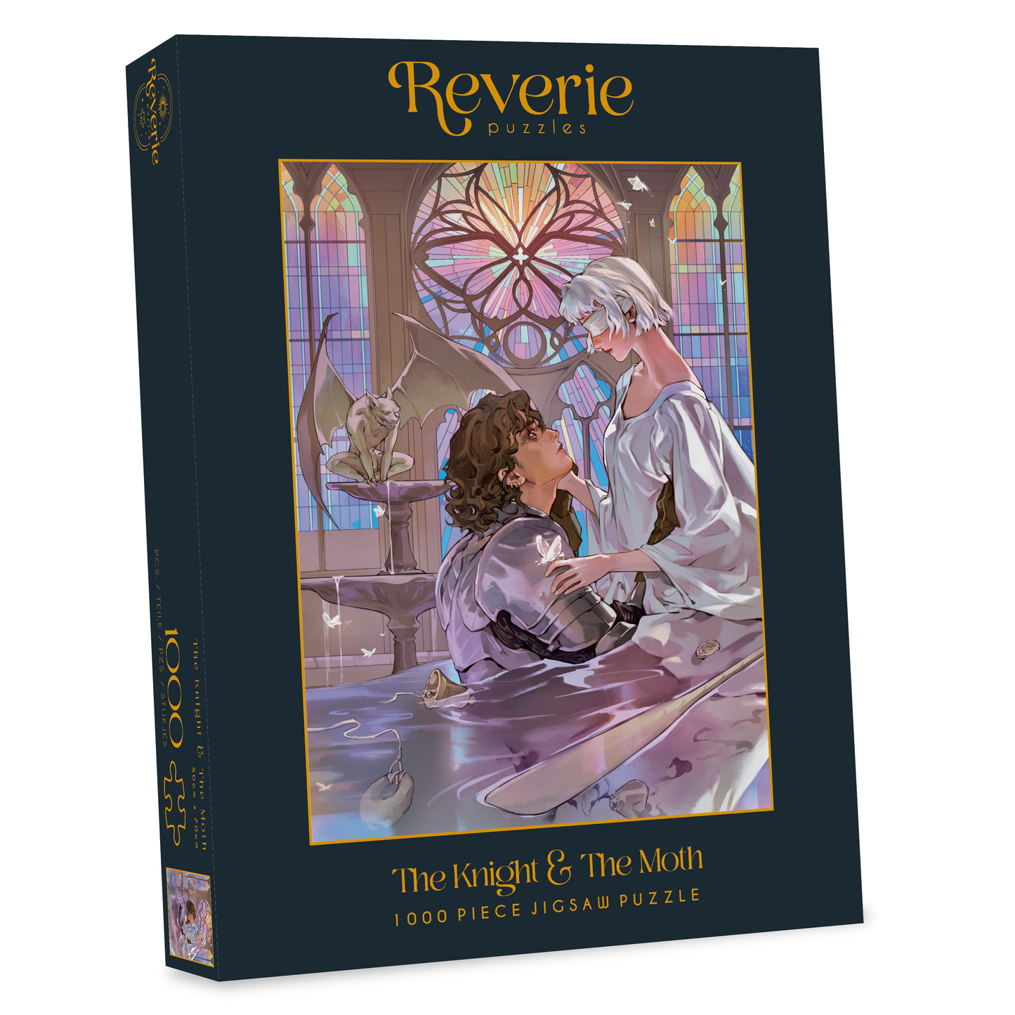 The Knight & The Moth Jigsaw Puzzle (1000 Pieces) - Officially Licensed || The Stonewater Kingdom