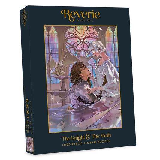 The Knight & The Moth Jigsaw Puzzle (1000 Pieces) - Officially Licensed || The Stonewater Kingdom