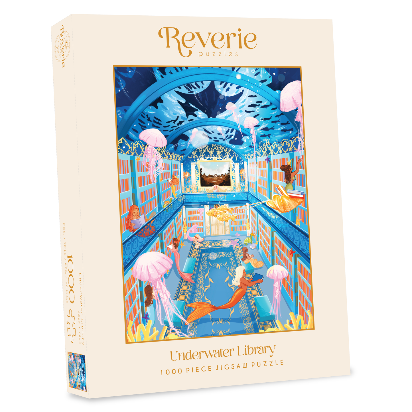 Underwater Library Jigsaw Puzzle (1000 Pieces)