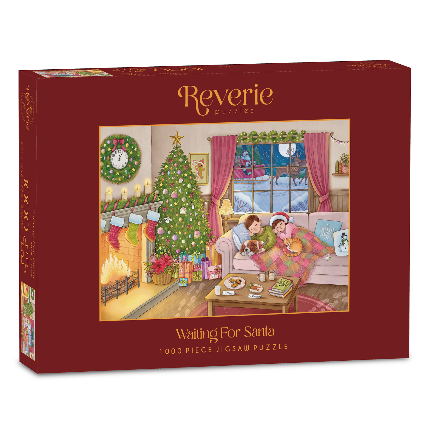 Waiting For Santa Jigsaw Puzzle (1000 Pieces)
