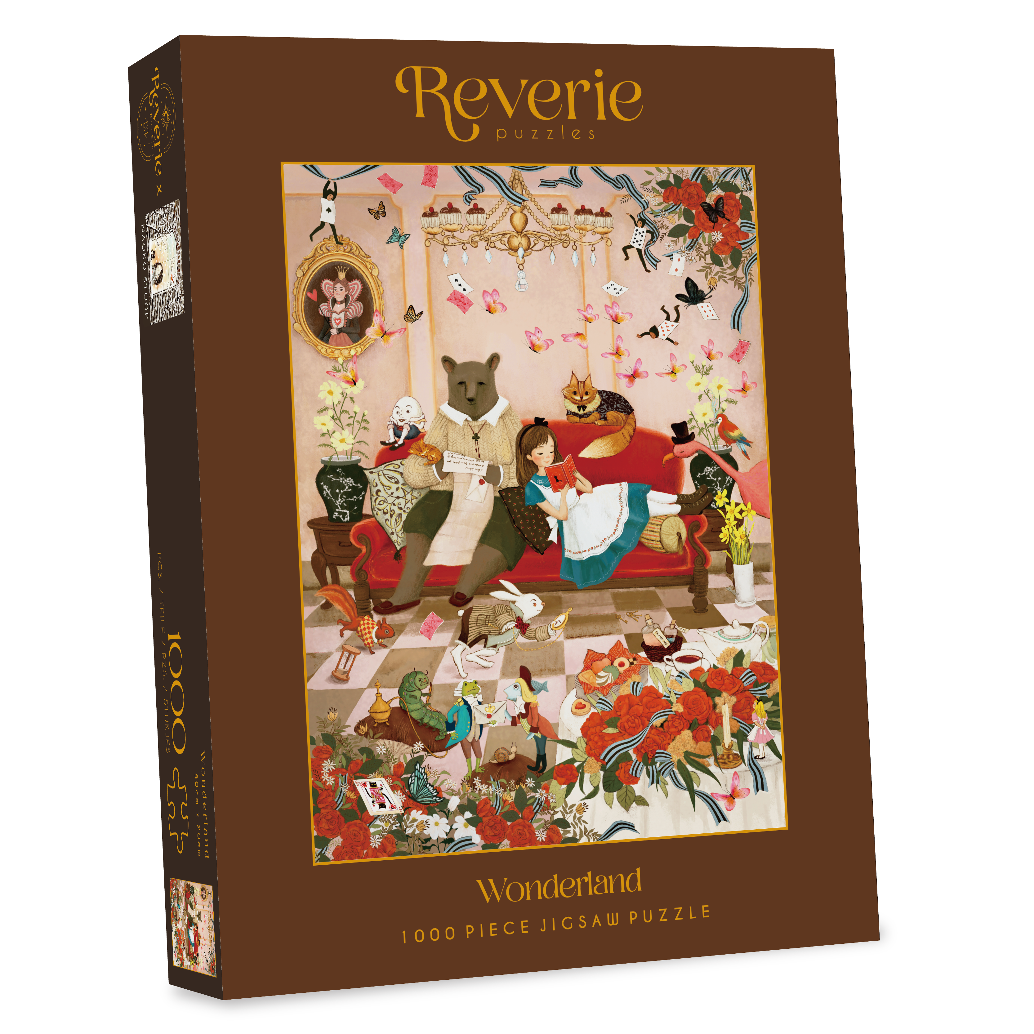 Wonderland Jigsaw Puzzle (1000 Pieces) – Reverie Puzzles