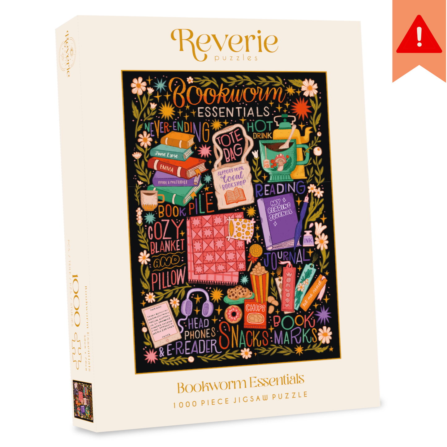 Bookworm Essentials Jigsaw Puzzle (1000 Pieces) ***DAMAGED BOX***
