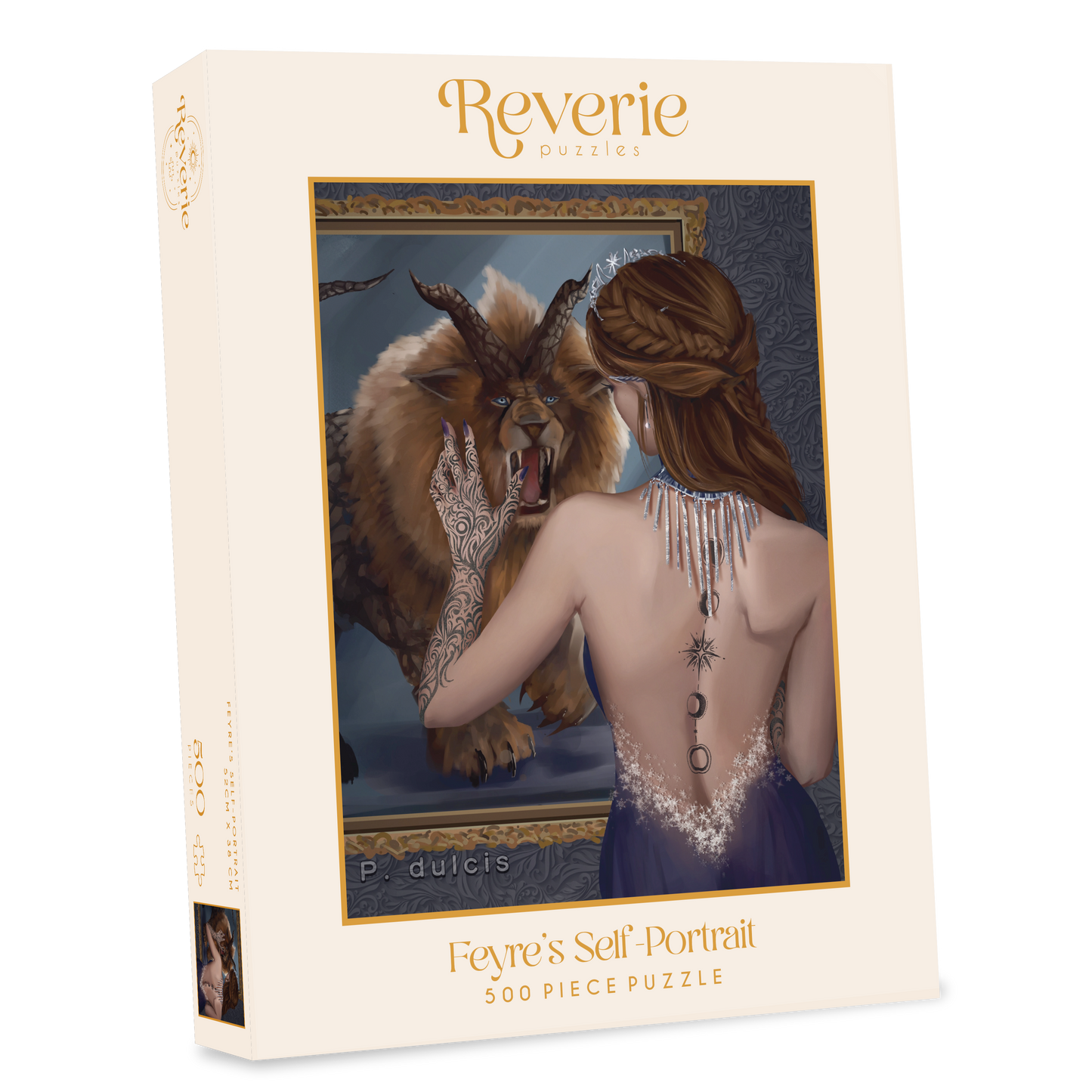 Feyre's Self-Portrait Jigsaw Puzzle (500 Pieces) - Officially Licensed || ACOTAR - A Court of Thorns and Roses