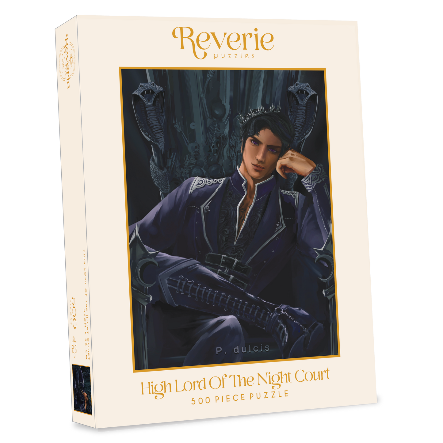 High Lord Of The Night Court Jigsaw Puzzle (500 Pieces) - Officially Licensed || ACOTAR - A Court of Thorns and Roses