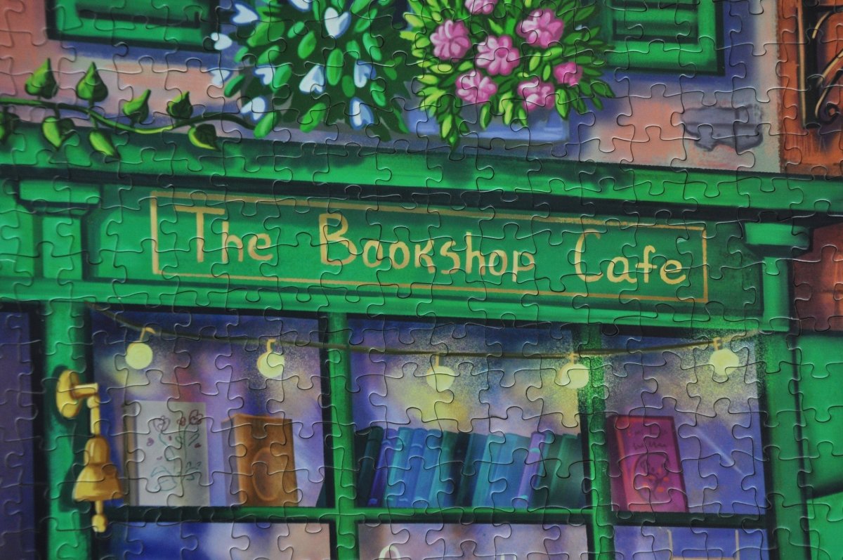 The Bookshop Cafe Jigsaw Puzzle (1000 Pieces) - Reverie Puzzles