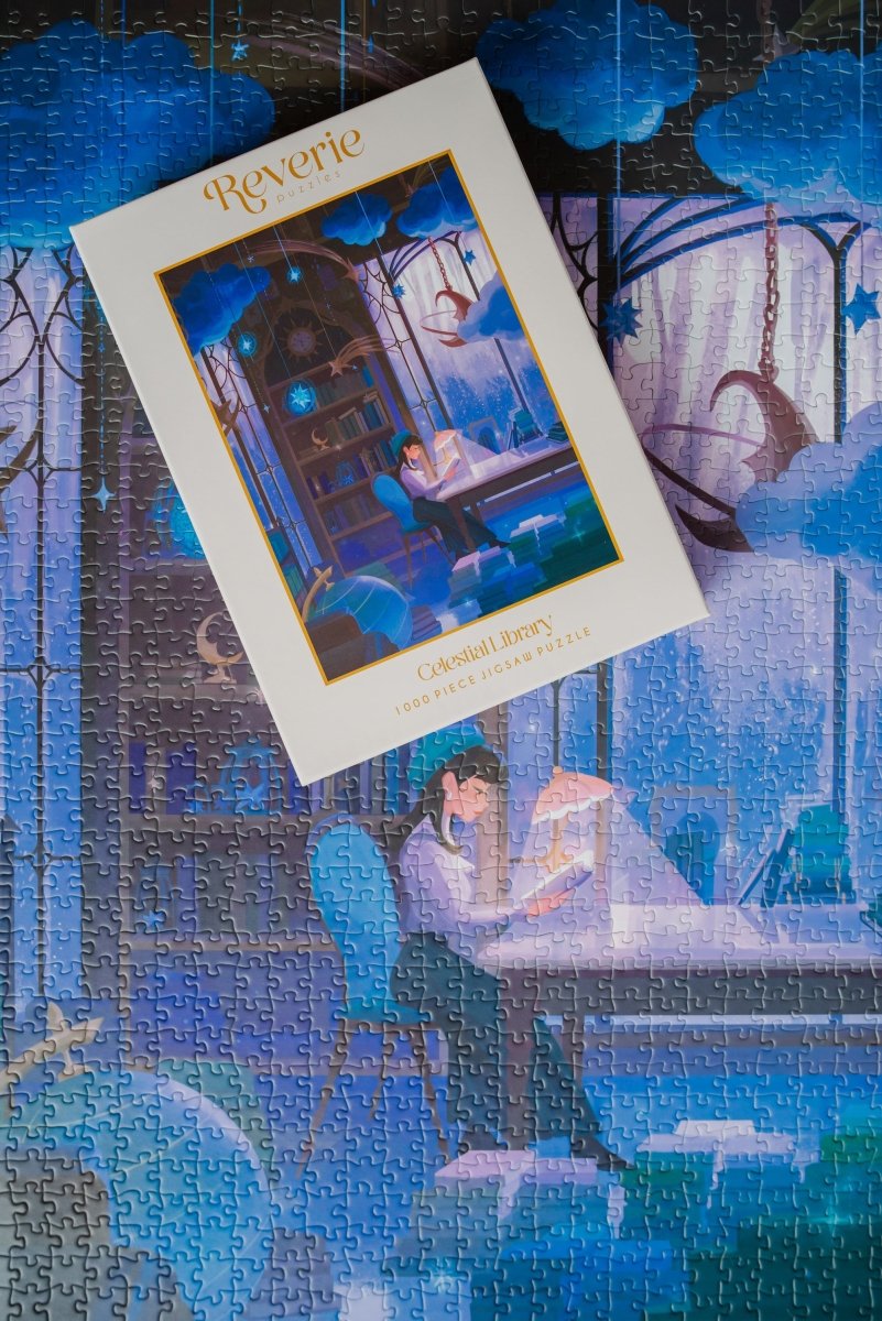 Celestial Library Jigsaw Puzzle (1000 Pieces) - Reverie Puzzles