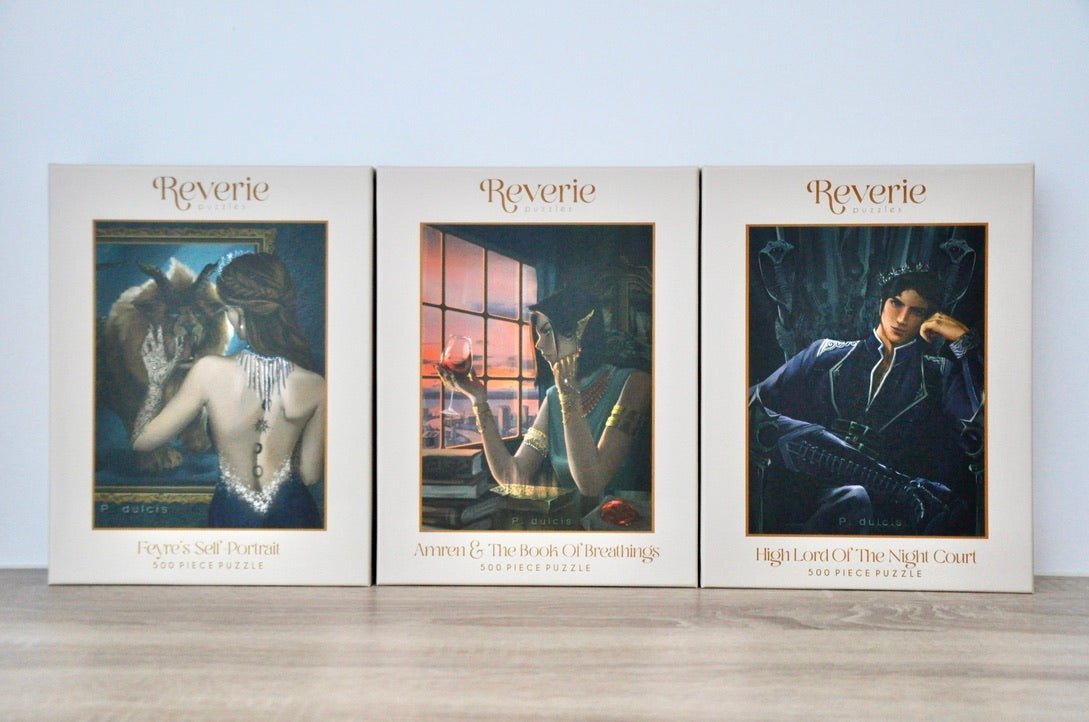 ACOTAR 3 x 500 Piece Jigsaw Puzzle Bundle || ACOTAR - A Court of Thorns and Roses - Reverie Puzzles