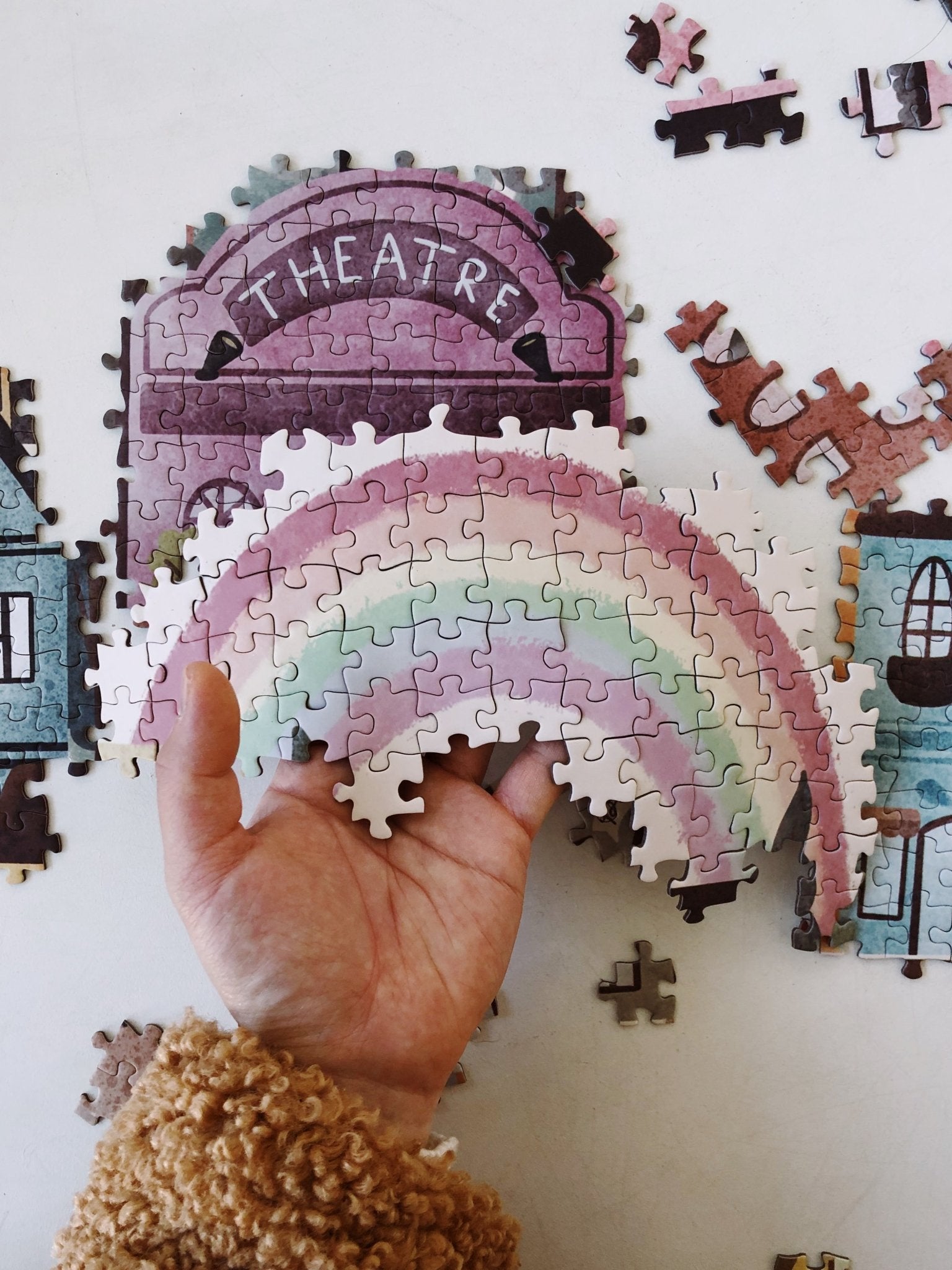 rainbow of velaris acotar bookish jigsaw puzzle reverie puzzles